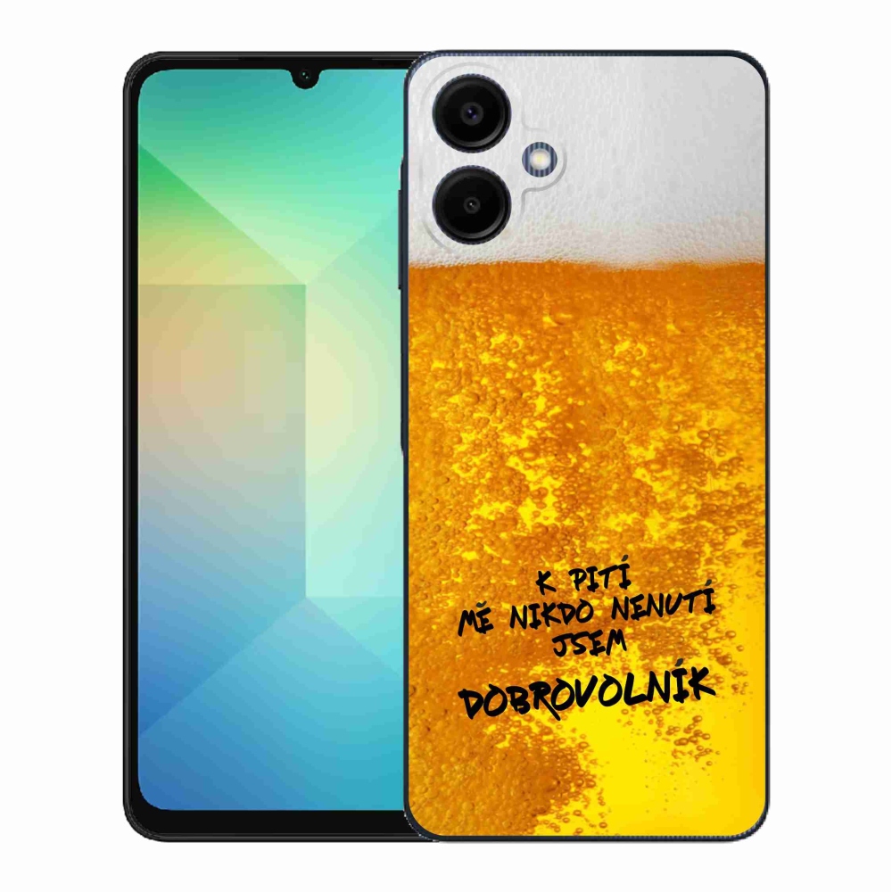 Gelový kryt mmCase na Samsung Galaxy A06 4G - pivní motiv 4