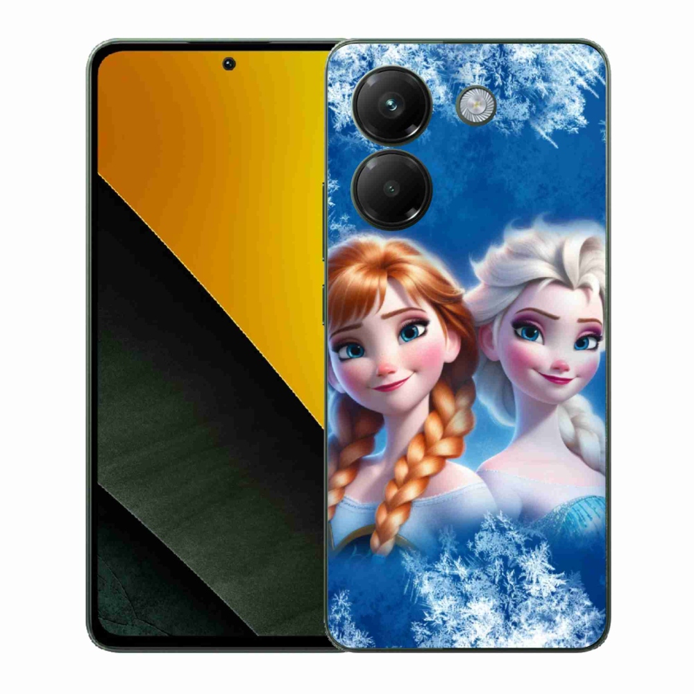 Gelový kryt mmCase na Xiaomi Poco M7 Pro 5G - ledové království 2