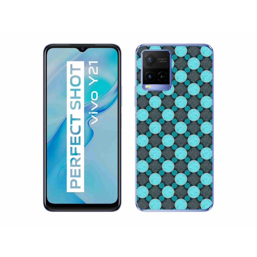 Gelový kryt mmCase na Vivo Y21/Y21s/Y33s - abstraktní motiv 14