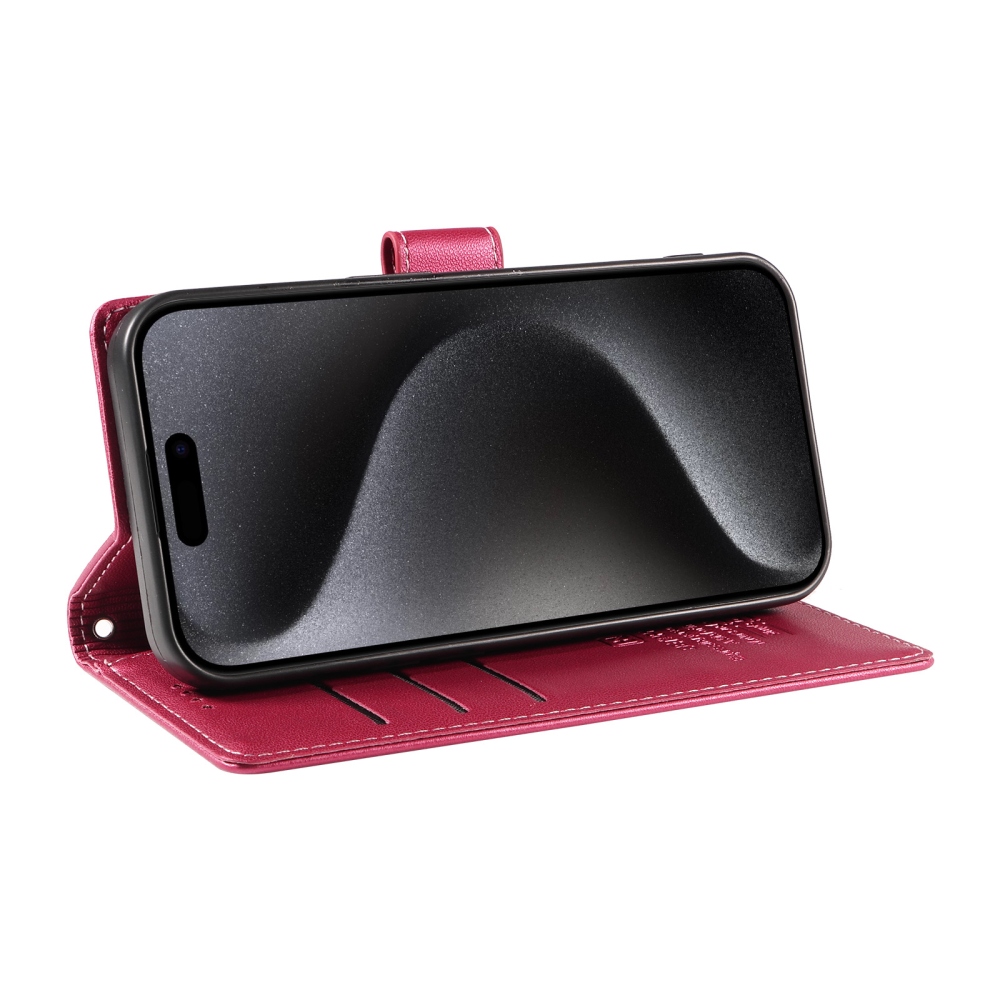 BTP knížkové pouzdro na iPhone 18 Pro Max/17 Pro Max - rose