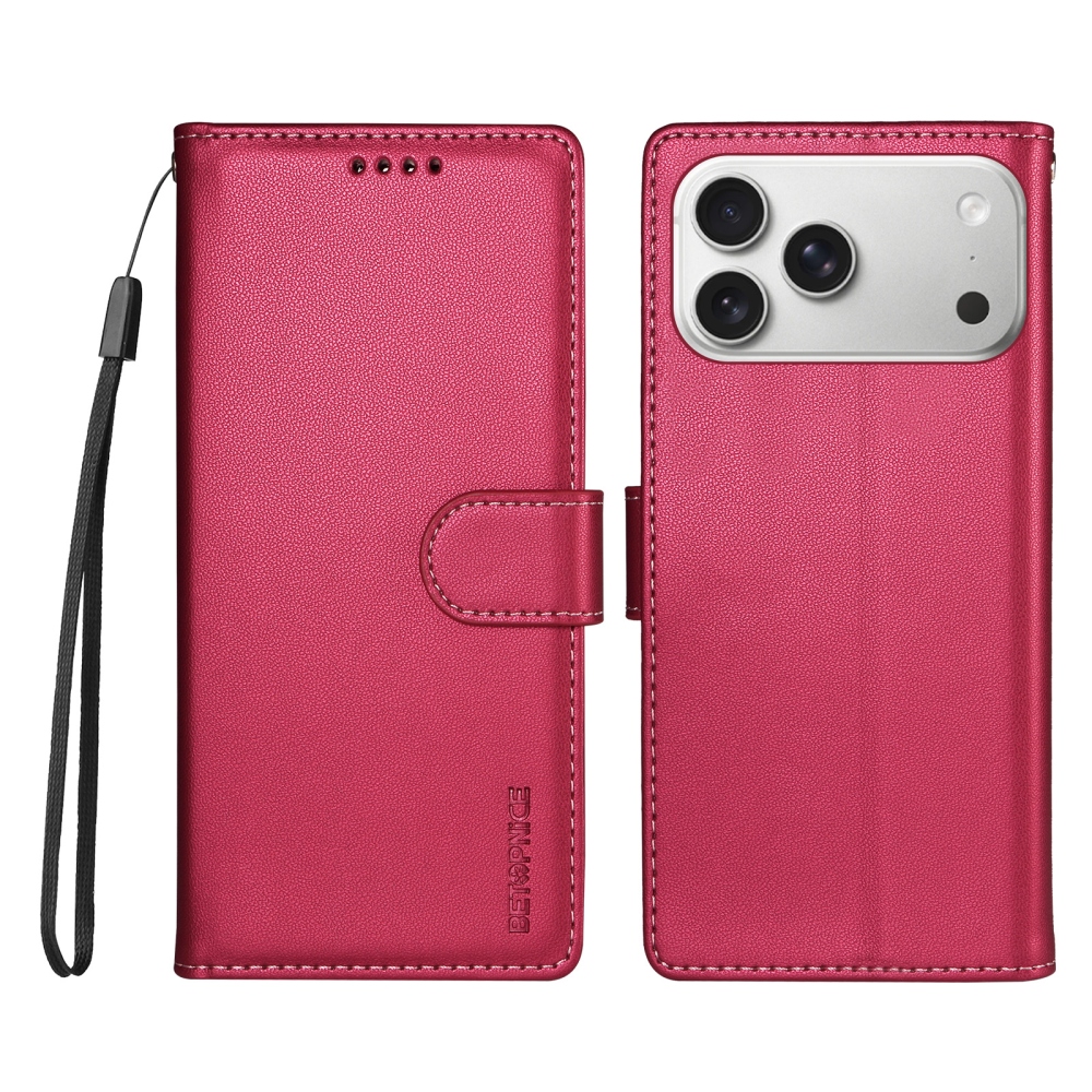 BTP knížkové pouzdro na iPhone 18 Pro Max/17 Pro Max - rose