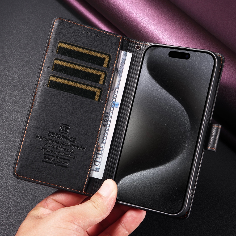 BTP knížkové pouzdro na Vivo V70 Lite 5G - černé