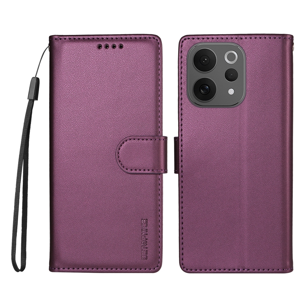 BTP knížkové pouzdro na Vivo V70 Lite 5G - fialové