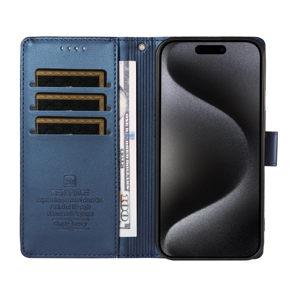BTP knížkové pouzdro na Vivo V70 Lite 5G - modré