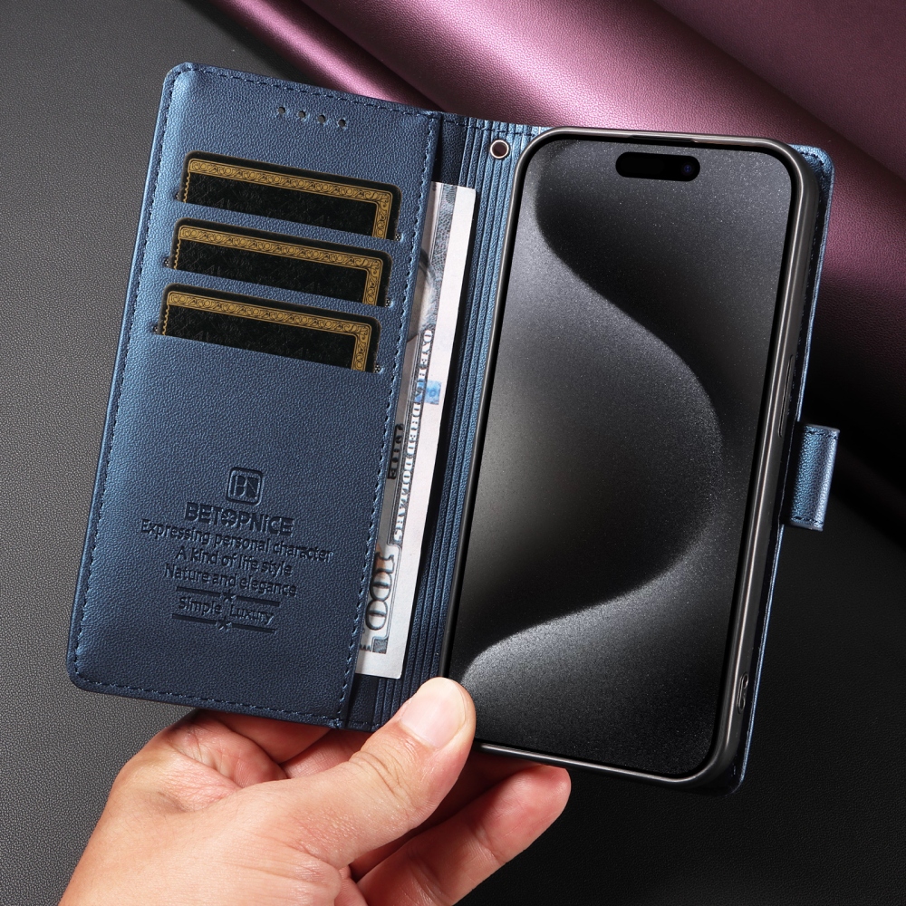 BTP knížkové pouzdro na Vivo V70 Lite 5G - modré