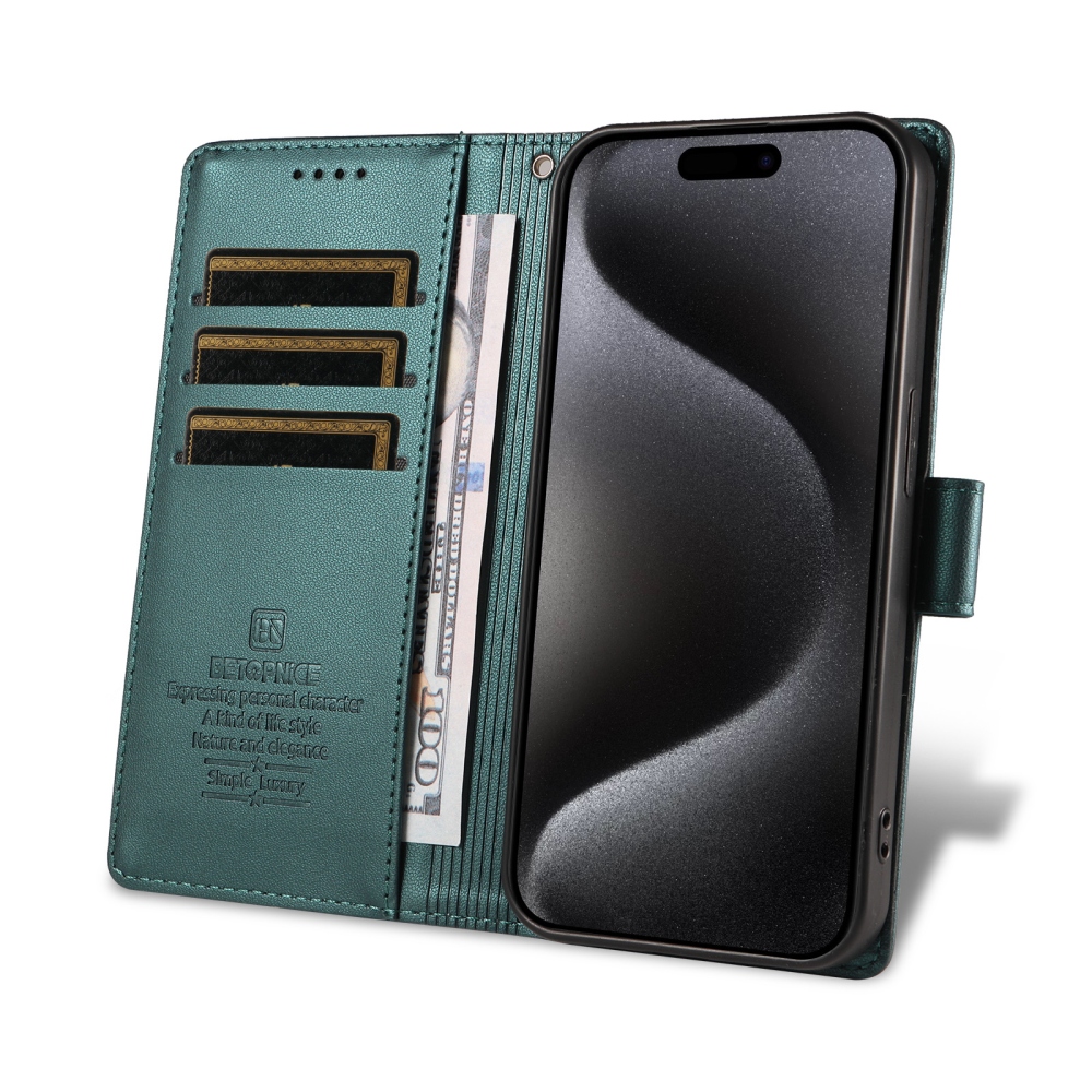 BTP knížkové pouzdro na Vivo V70 Lite 5G - zelené