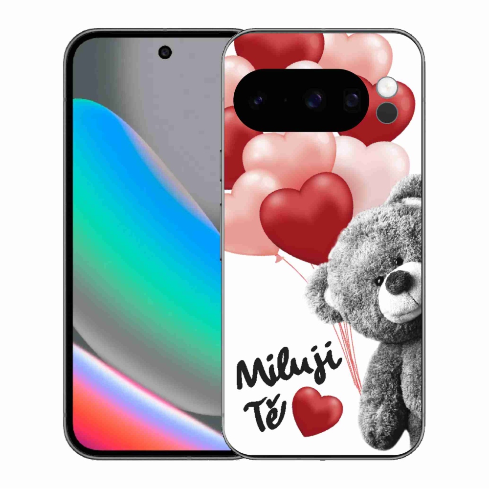 Gelový kryt mmCase na Google Pixel 10 Pro - miluji Tě