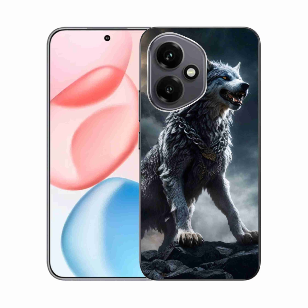 Gelový kryt mmCase na Honor 400 - vlk 1