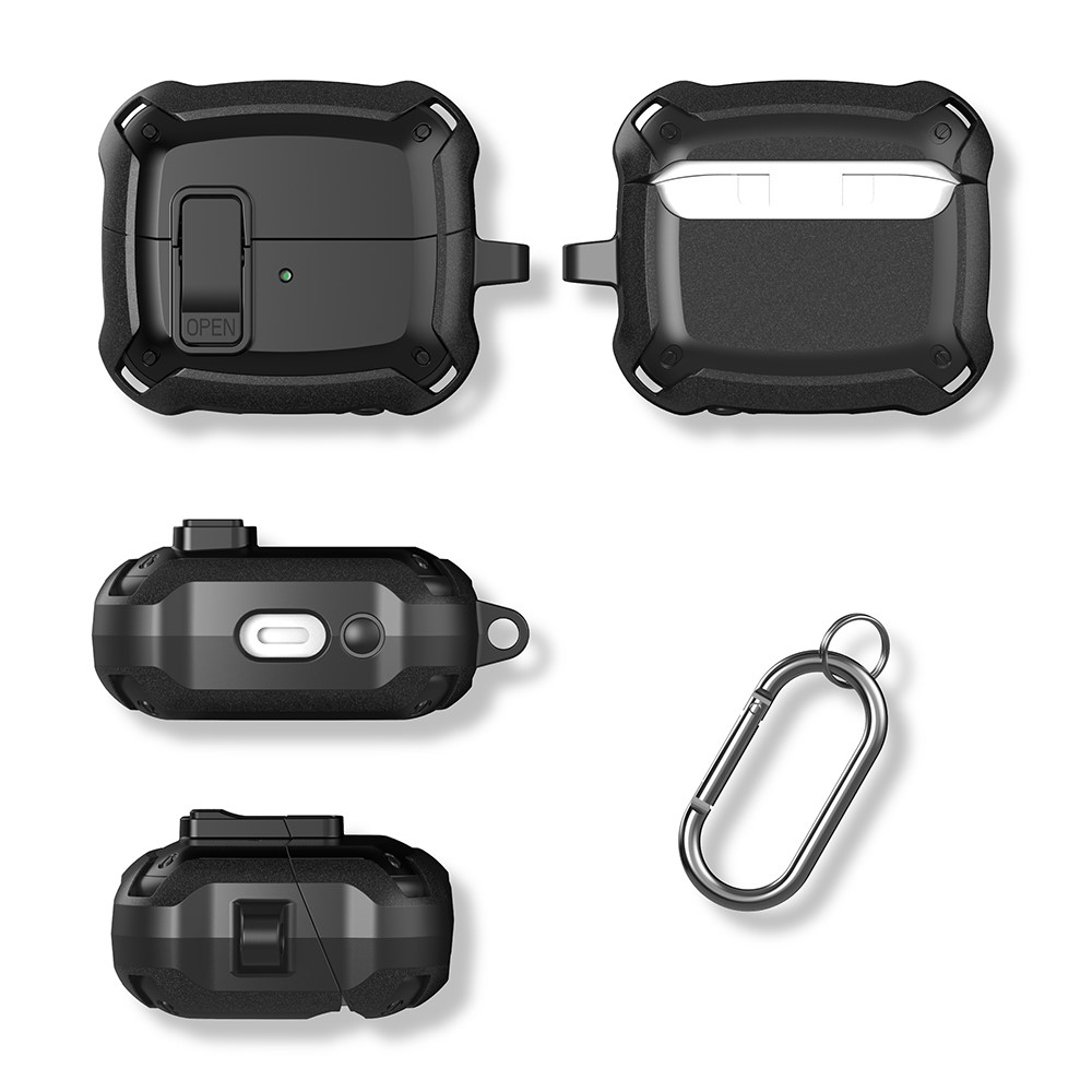 Buckles odolný obal na Samsung Galaxy Buds3 Pro/Buds3 - černý