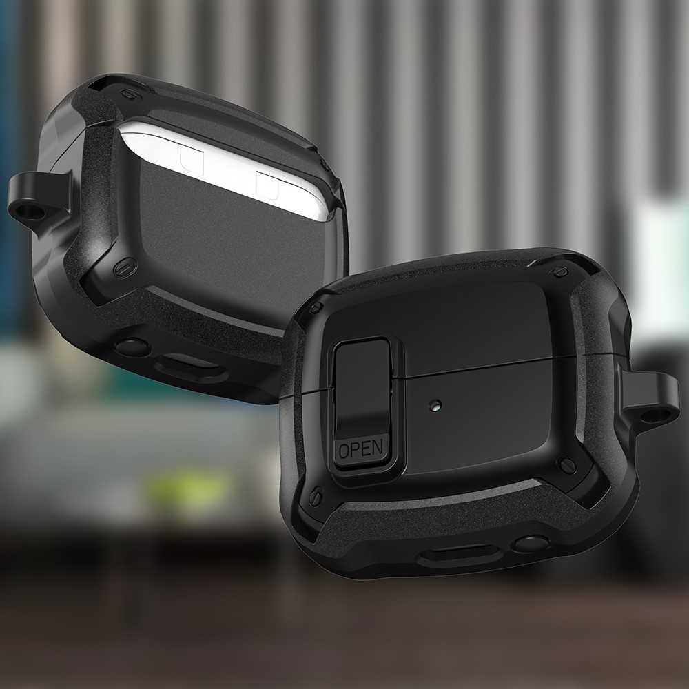 Buckles odolný obal na Samsung Galaxy Buds3 Pro/Buds3 - černý