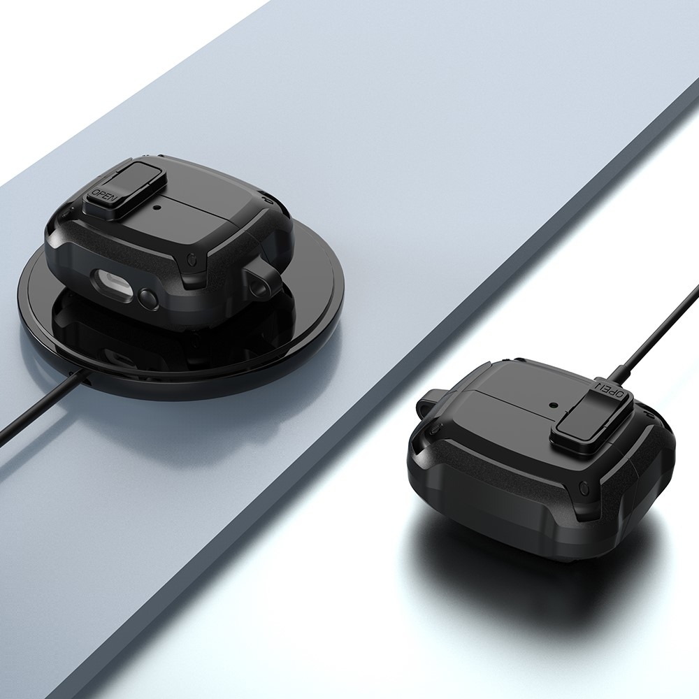 Buckles odolný obal na Samsung Galaxy Buds3 Pro/Buds3 - černý