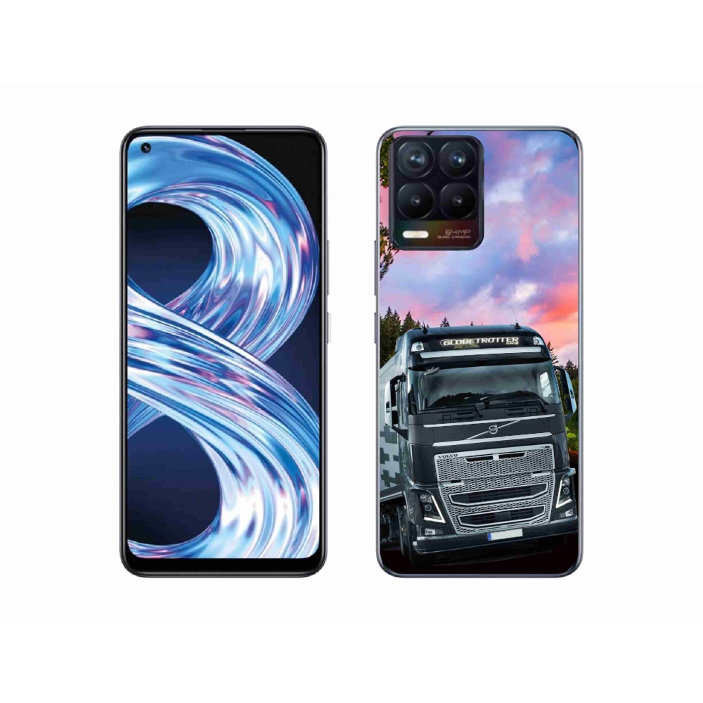 Gelový kryt mmCase na Realme 8 Pro - kamion 2