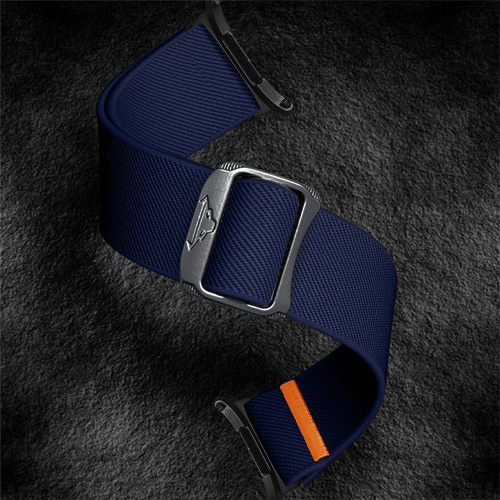 Bull nylonový elastický řemínek na Samsung Galaxy Watch Ultra (2025) 47mm - modrý