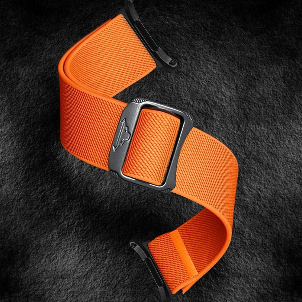 Bull nylonový elastický řemínek na Samsung Galaxy Watch Ultra (2025) 47mm - oranžový