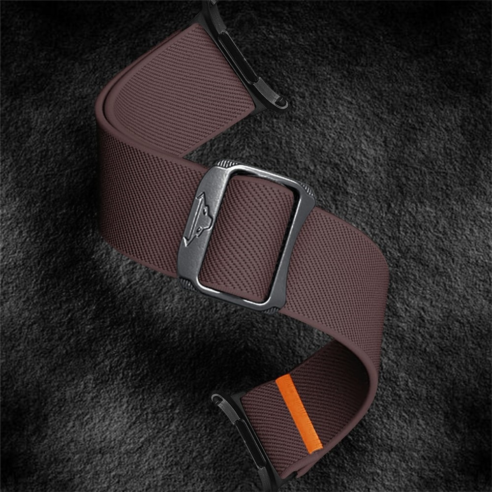Bull nylonový elastický řemínek na Samsung Galaxy Watch Ultra (2025) 47mm - vínový