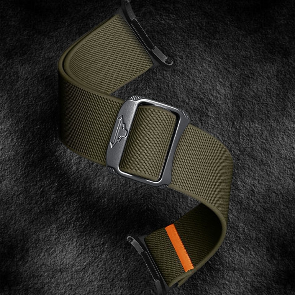 Bull nylonový elastický řemínek na Samsung Galaxy Watch Ultra (2025) 47mm - zelený