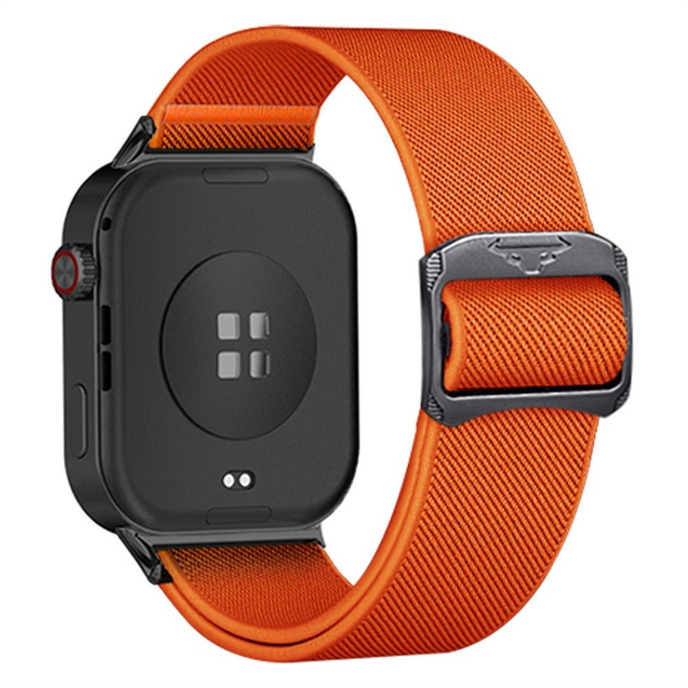Bull nylonový elastický řemínek na Xiaomi Smart Band 10 Pro/9 Pro/8 Pro/Redmi Watch 6/5/4 - oranžový