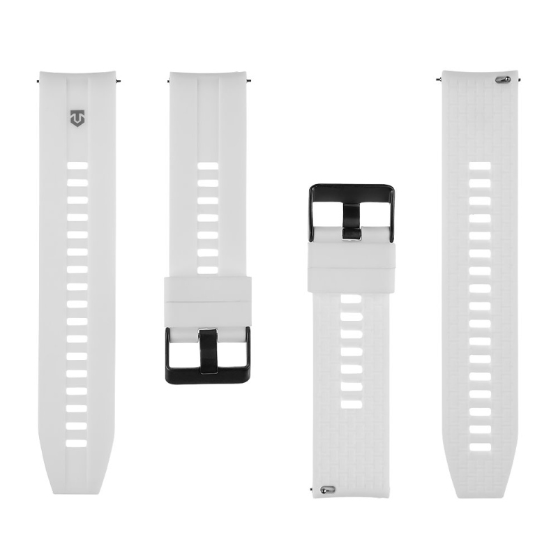 Tactical Quick Release Silikonový Řemínek 22mm White