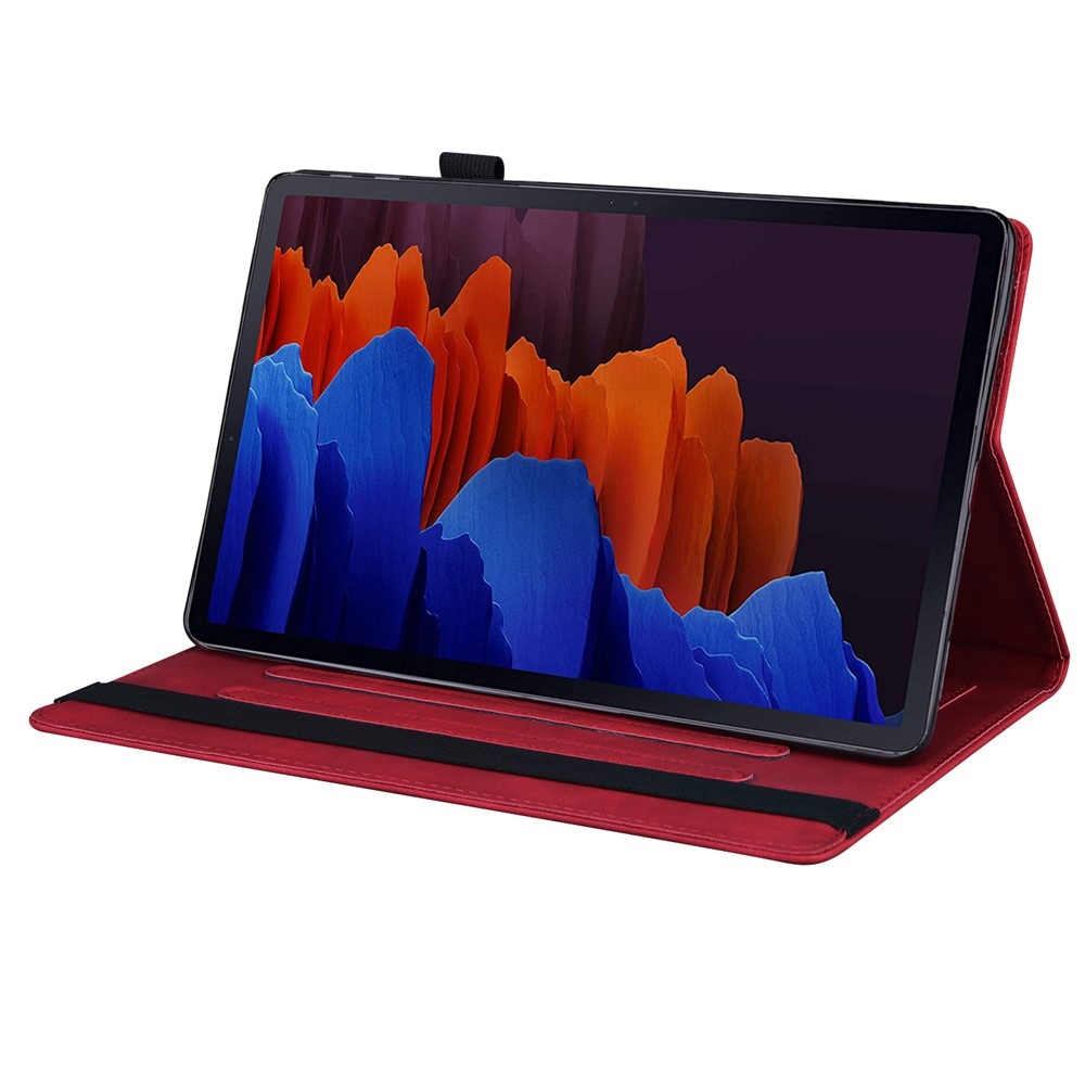 Business zavírací pouzdro na tablet Samsung Galaxy Tab S12 Ultra/S11 Ultra/S10 Ultra - červené