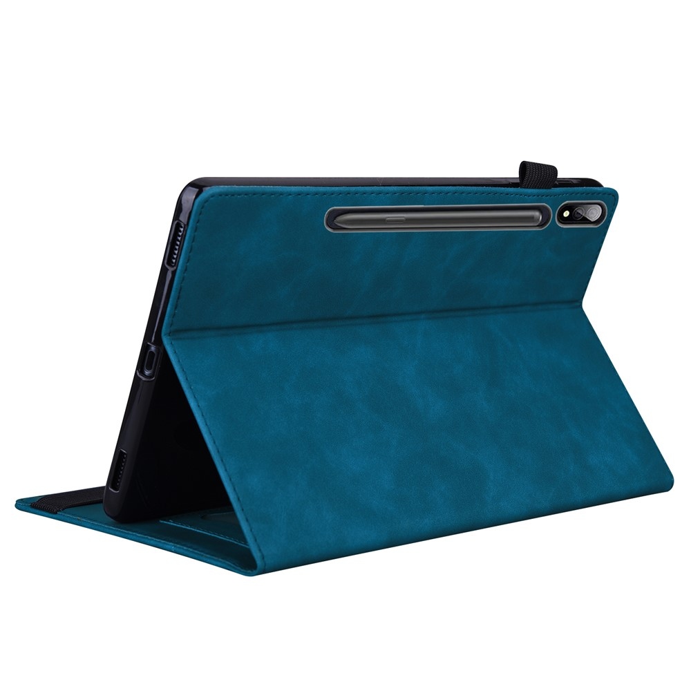 Business zavírací pouzdro na tablet Samsung Galaxy Tab S12 Ultra/S11 Ultra/S10 Ultra - modré