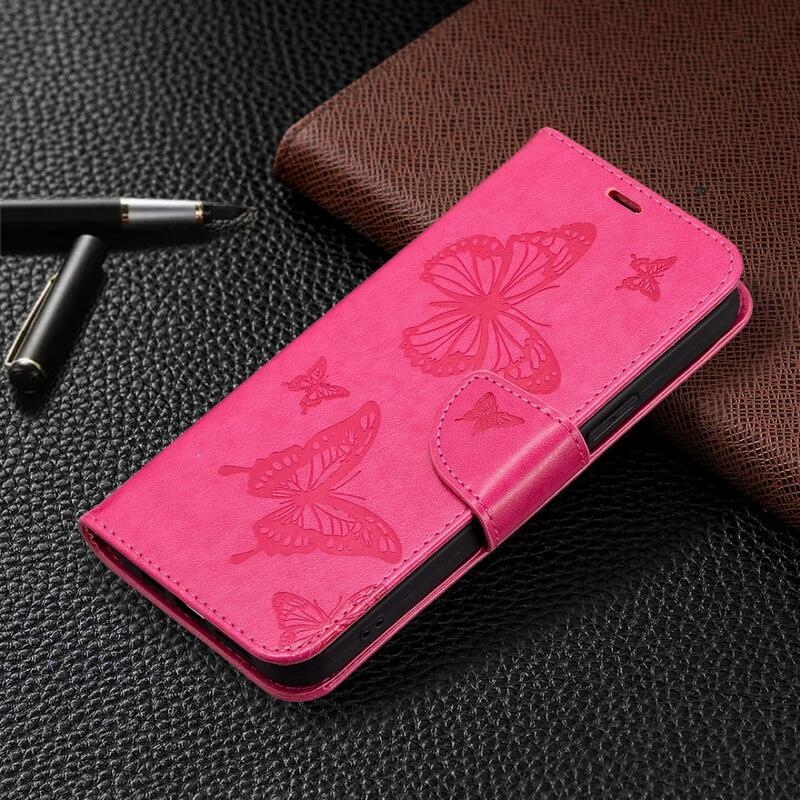 Butterfly knížkové pouzdro na Samsung Galaxy A34 5G - rose