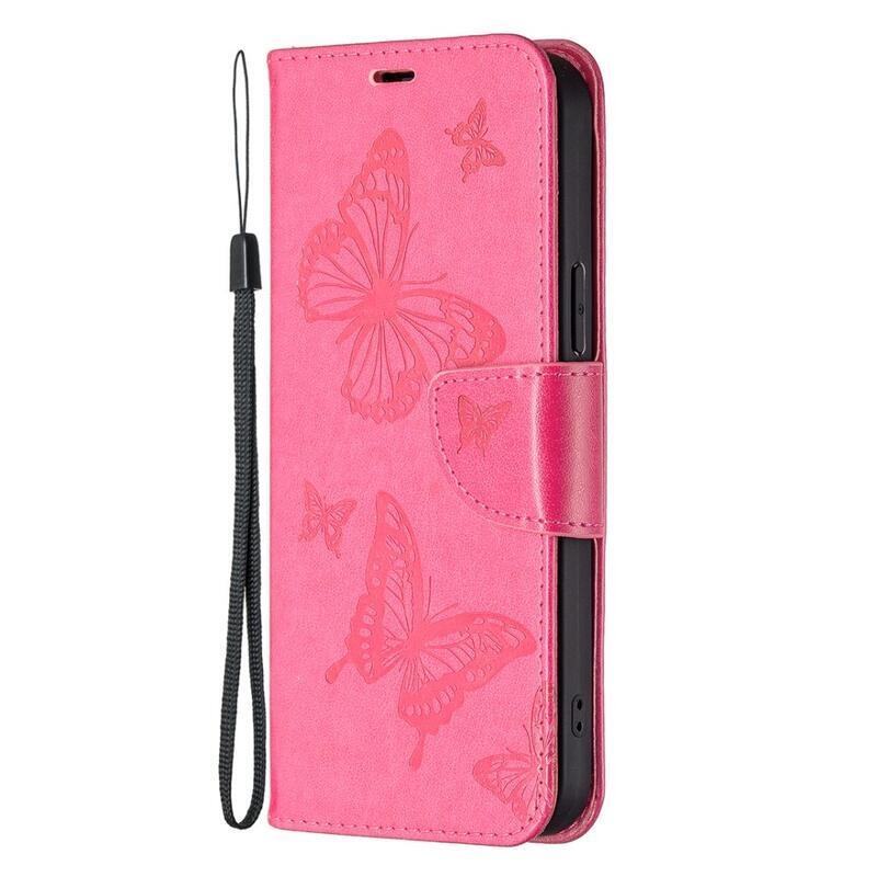 Butterfly knížkové pouzdro na Samsung Galaxy A34 5G - rose