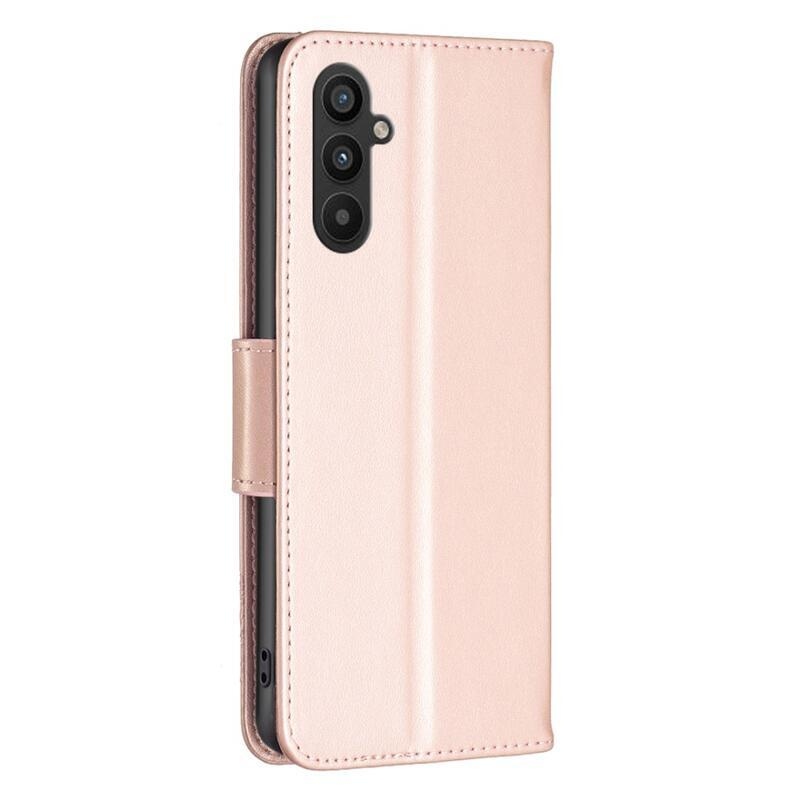 Butterfly knížkové pouzdro na Samsung Galaxy A34 5G - růžovozlaté