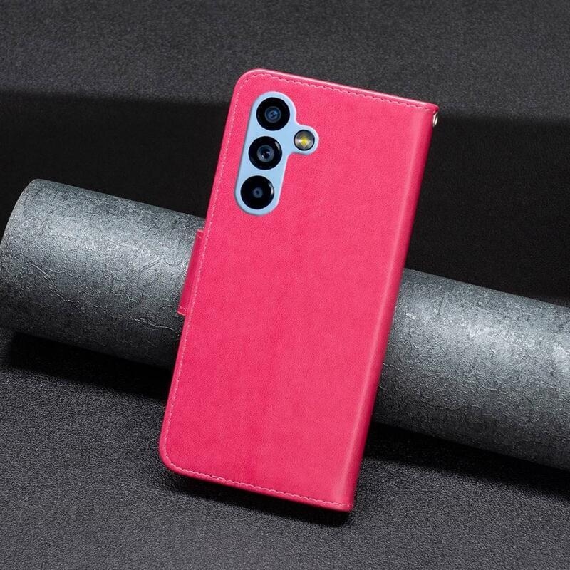 Butterfly knížkové pouzdro na Samsung Galaxy A54 5G - rose