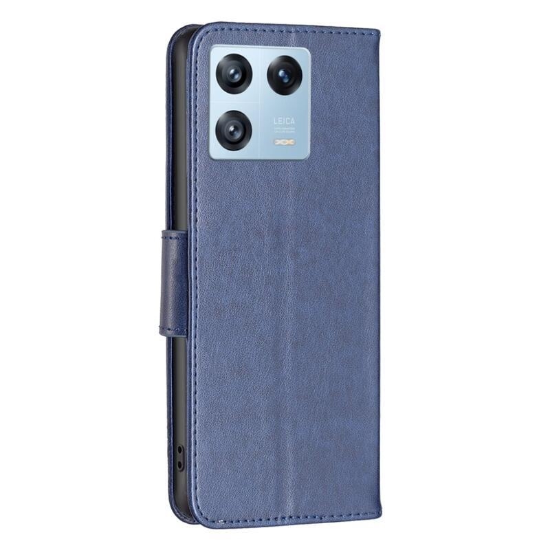 Butterfly knížkové pouzdro na Xiaomi 13 Pro - tmavěmodré