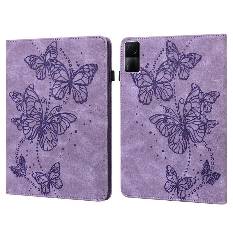 Butterfly zavírací pouzdro na tablet Xiaomi Redmi Pad 10.6 - fialové
