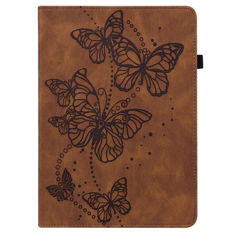Butterfly zavírací pouzdro na tablet Xiaomi Redmi Pad 10.6 - hnědé