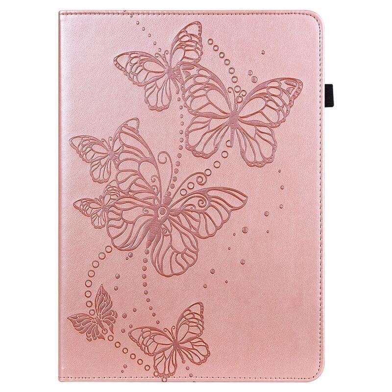Butterfly zavírací pouzdro na tablet Xiaomi Redmi Pad 10.6 - růžovozlaté