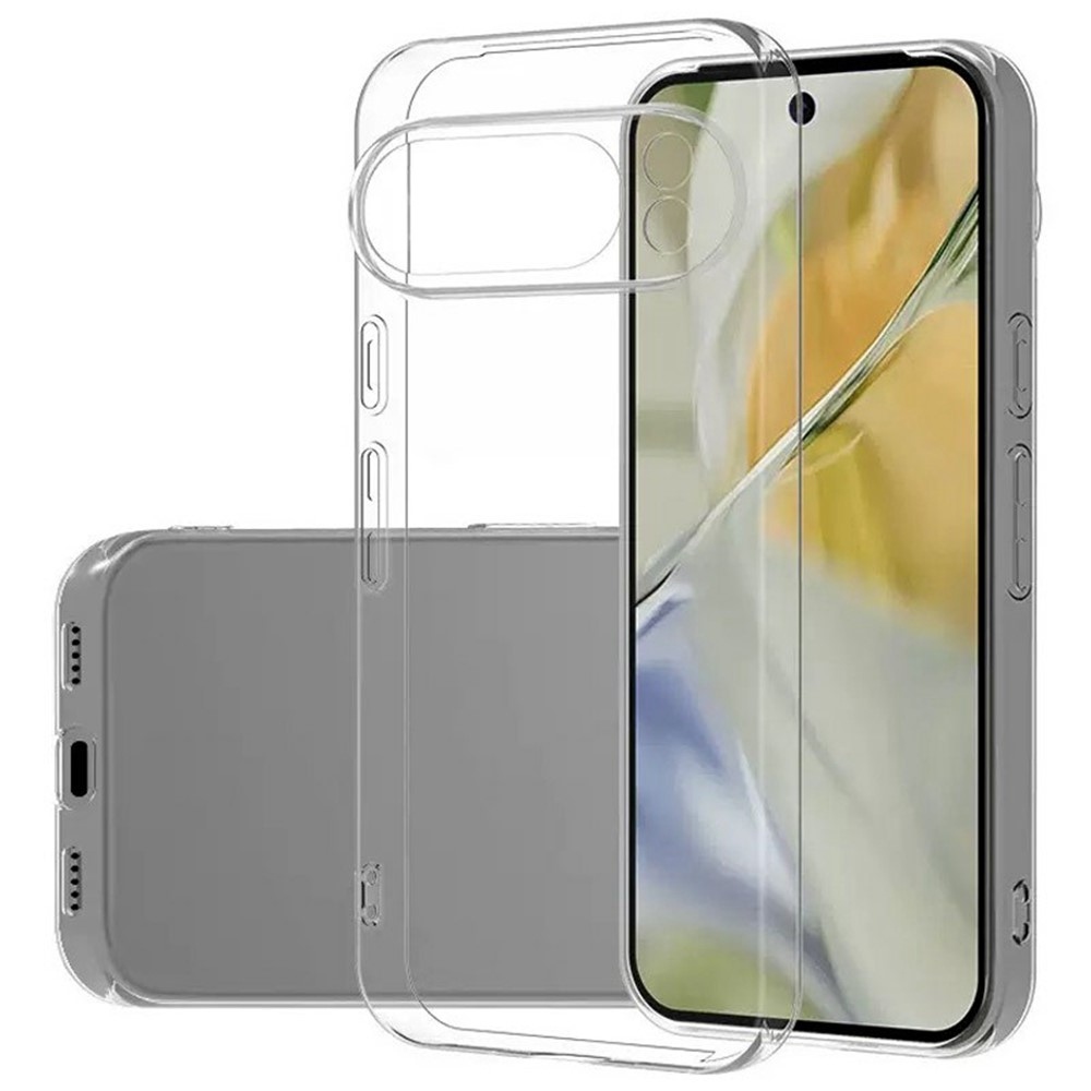 Průhledný gelový obal na Google Pixel 10 Pro - průhledný