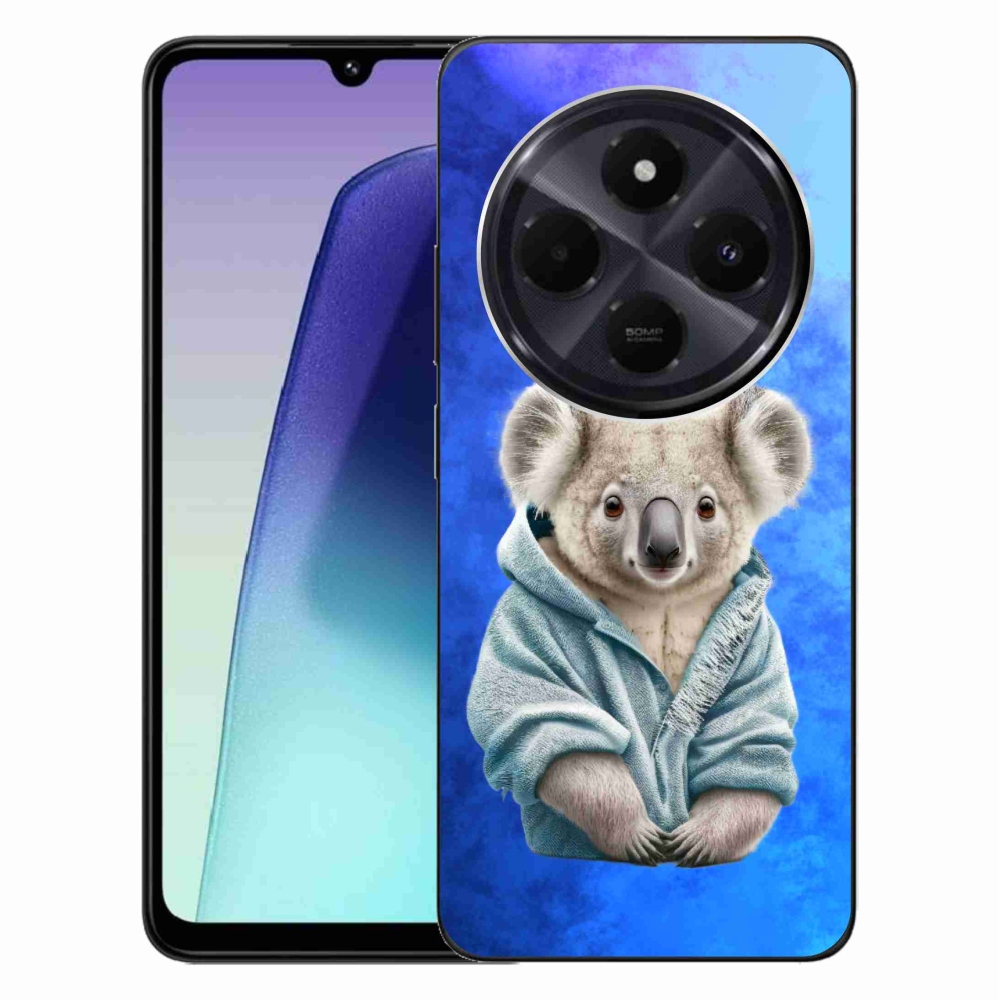 Gelový kryt mmCase na Xiaomi Redmi 14C/Poco C75 - koala ve svetru