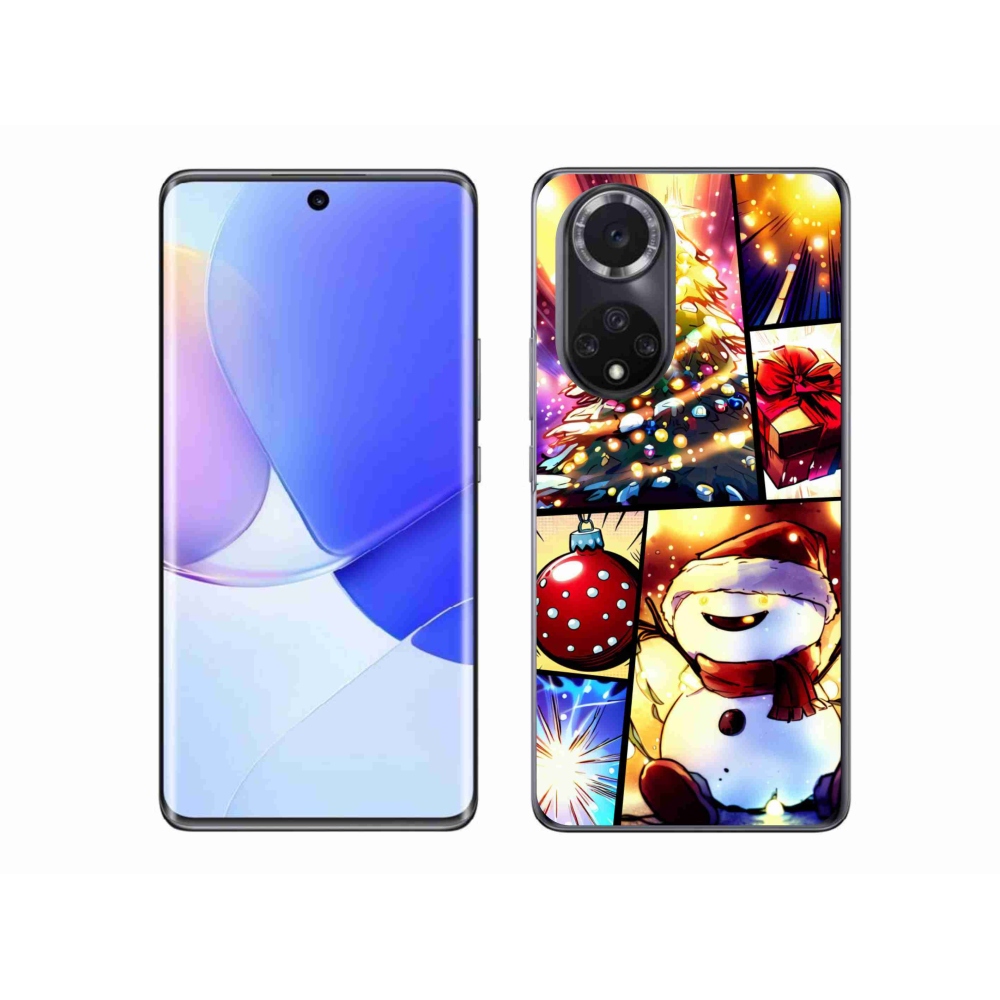 Gelový kryt mmCase na Huawei Nova 9 - vánoční motivy 1