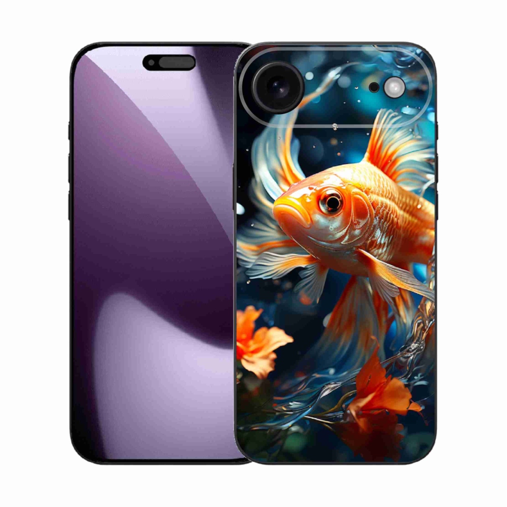 Gelový kryt mmCase na iPhone 17 Air - rybka