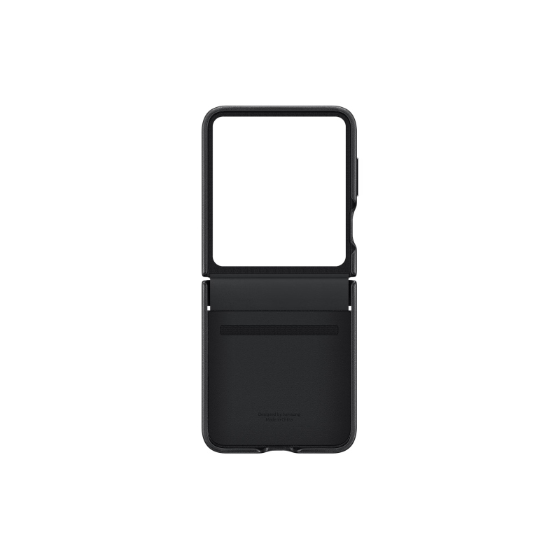 EF-VF731PBE Samsung Kožený Kryt pro Galaxy Z Flip 5 Black