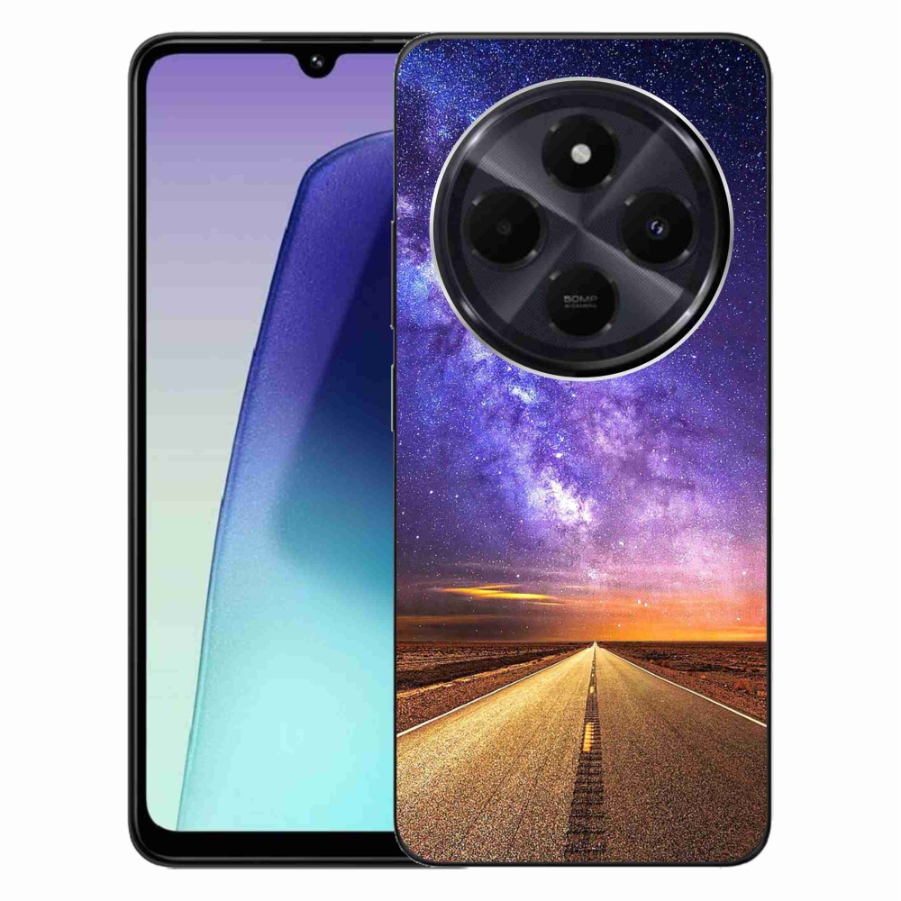 Gelový kryt mmCase na Xiaomi Redmi 14C/Poco C75 - americká silnice