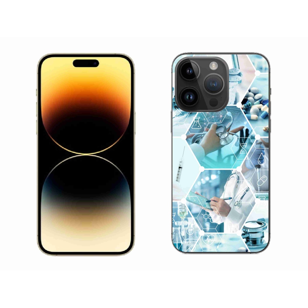 Gelový kryt mmCase na iPhone 14 Pro Max - zdravotnictví