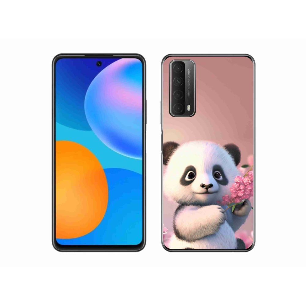 Gelový kryt mmCase na Huawei P Smart (2021) - roztomilá panda
