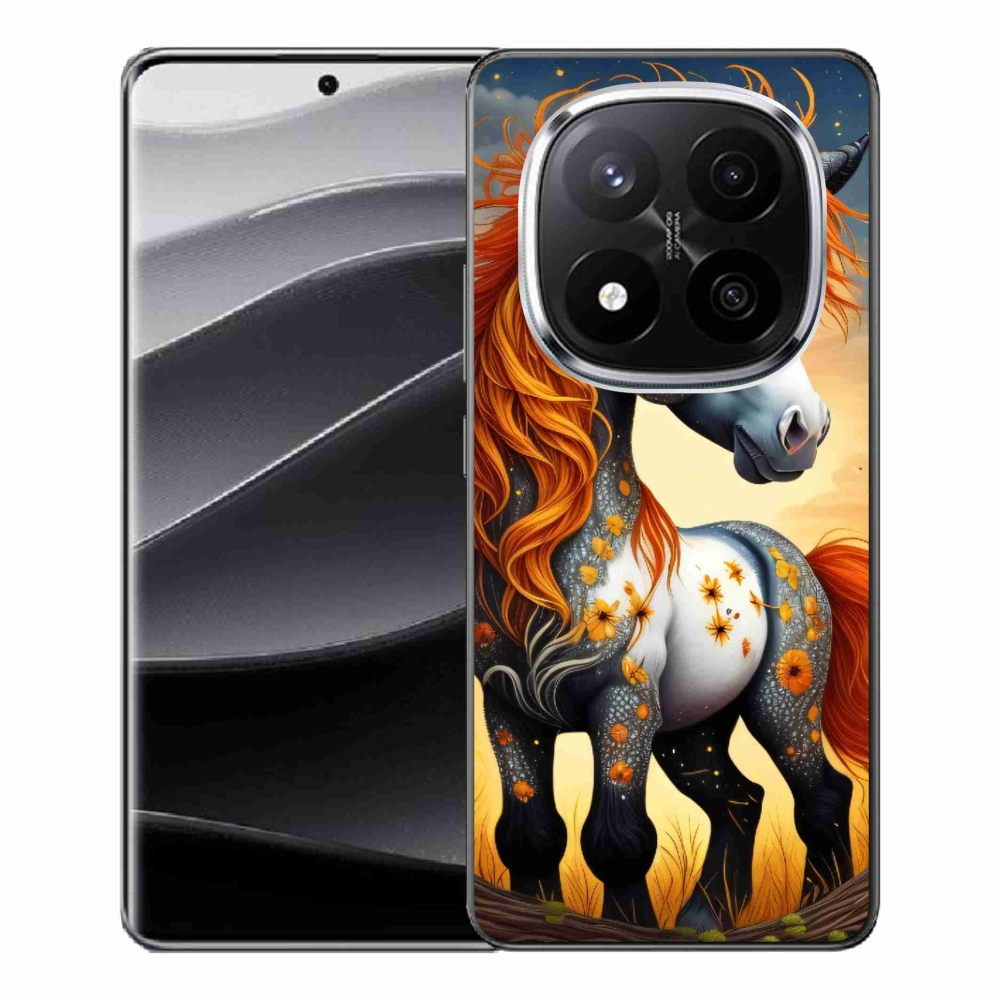 Gelový kryt mmCase na Xiaomi Redmi Note 14 Pro+ 5G - barevný poník