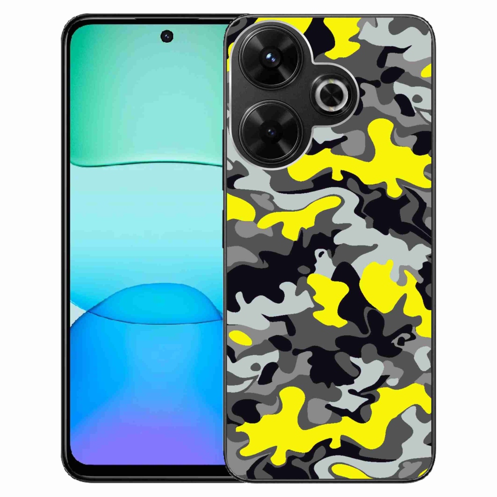 Gelový kryt mmCase na Xiaomi Redmi 13 4G/Poco M6 4G - maskáčový vzor 6