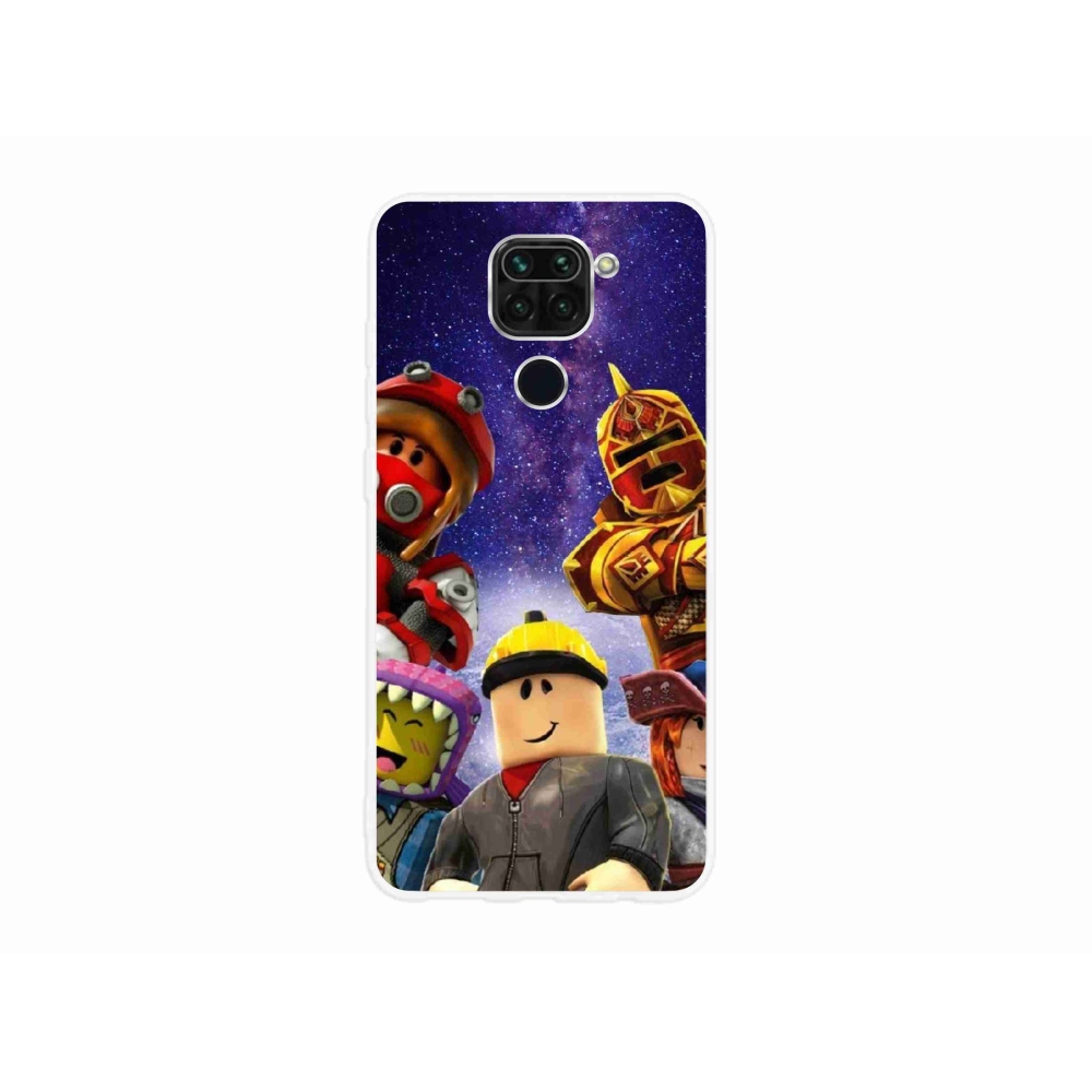 Gelový kryt mmCase na Xiaomi Redmi Note 9 - roblox 3