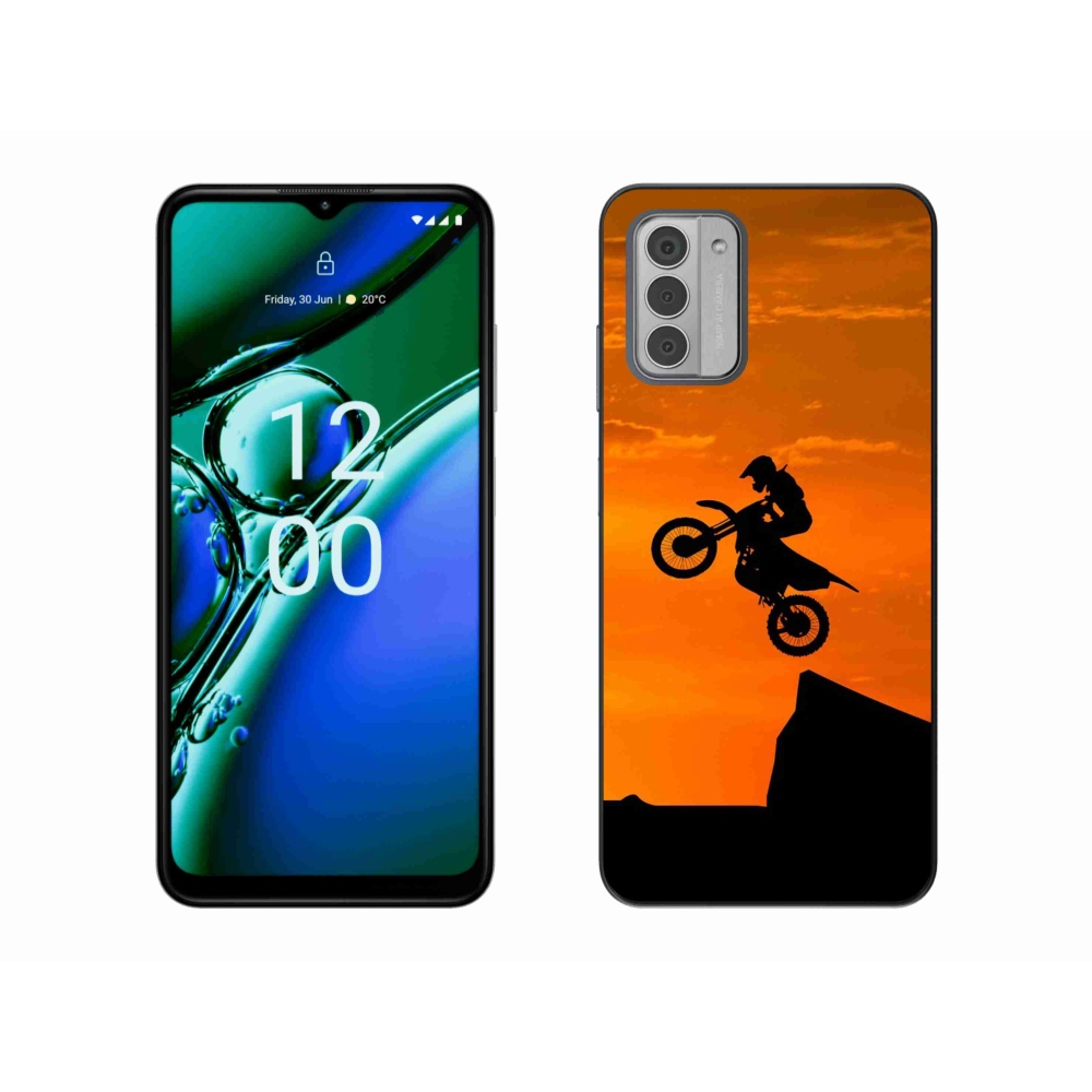 Gelový kryt mmCase na Nokia G42 - motocross