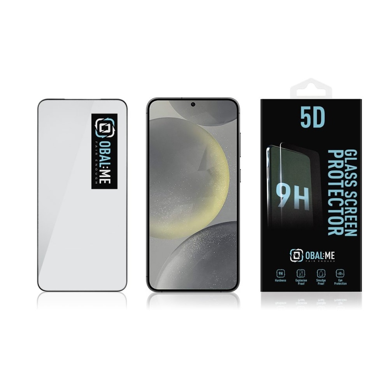 OBAL:ME 5D Tvrzené Sklo pro Samsung Galaxy S24+ Black