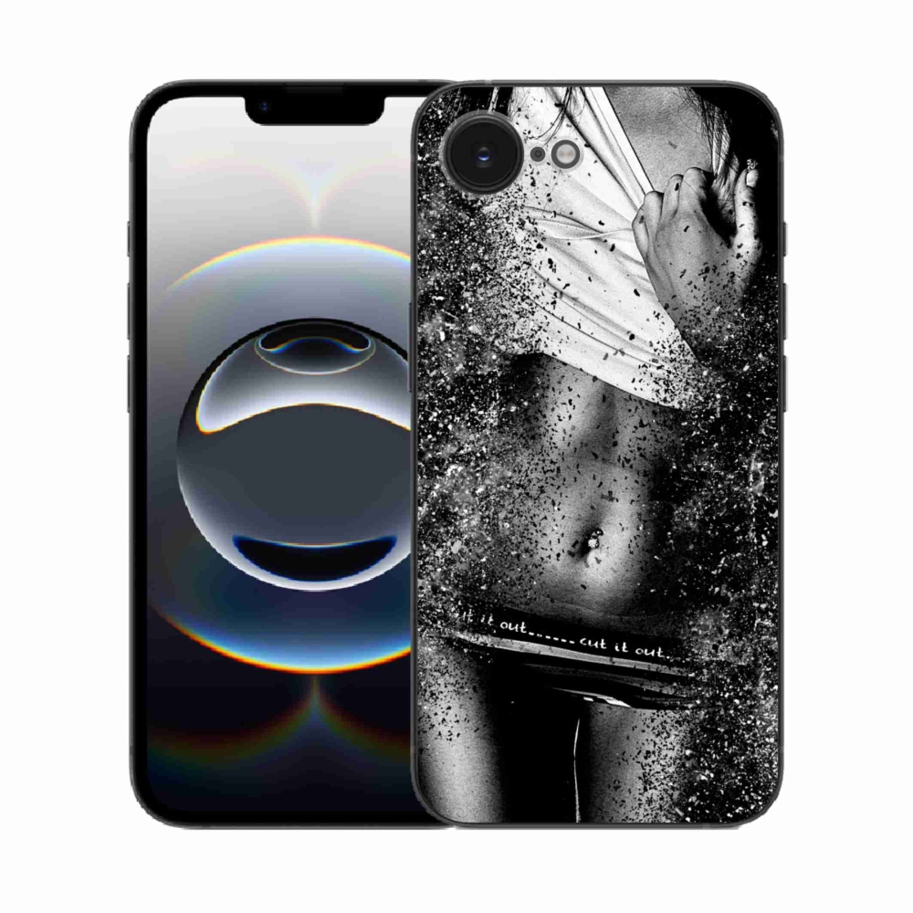 Gelový kryt mmCase na iPhone 16e - sexy žena 1