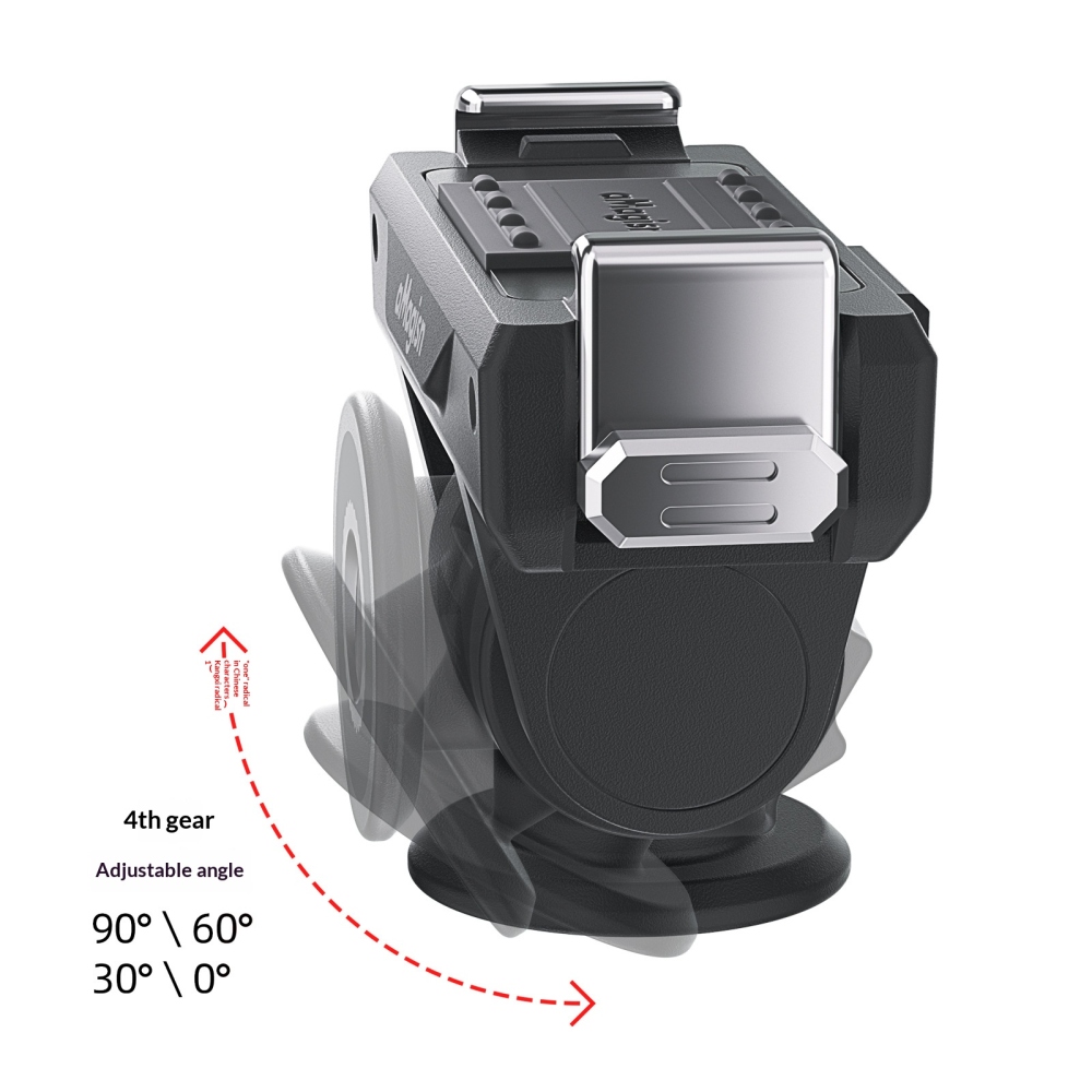 AMAGISN oboustranně nastavitelný rychloupínací adaptér pro DJI Osmo Action 6