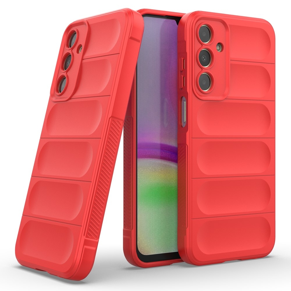 Rugg odolný gelový obal na Samsung Galaxy A25 5G - červený