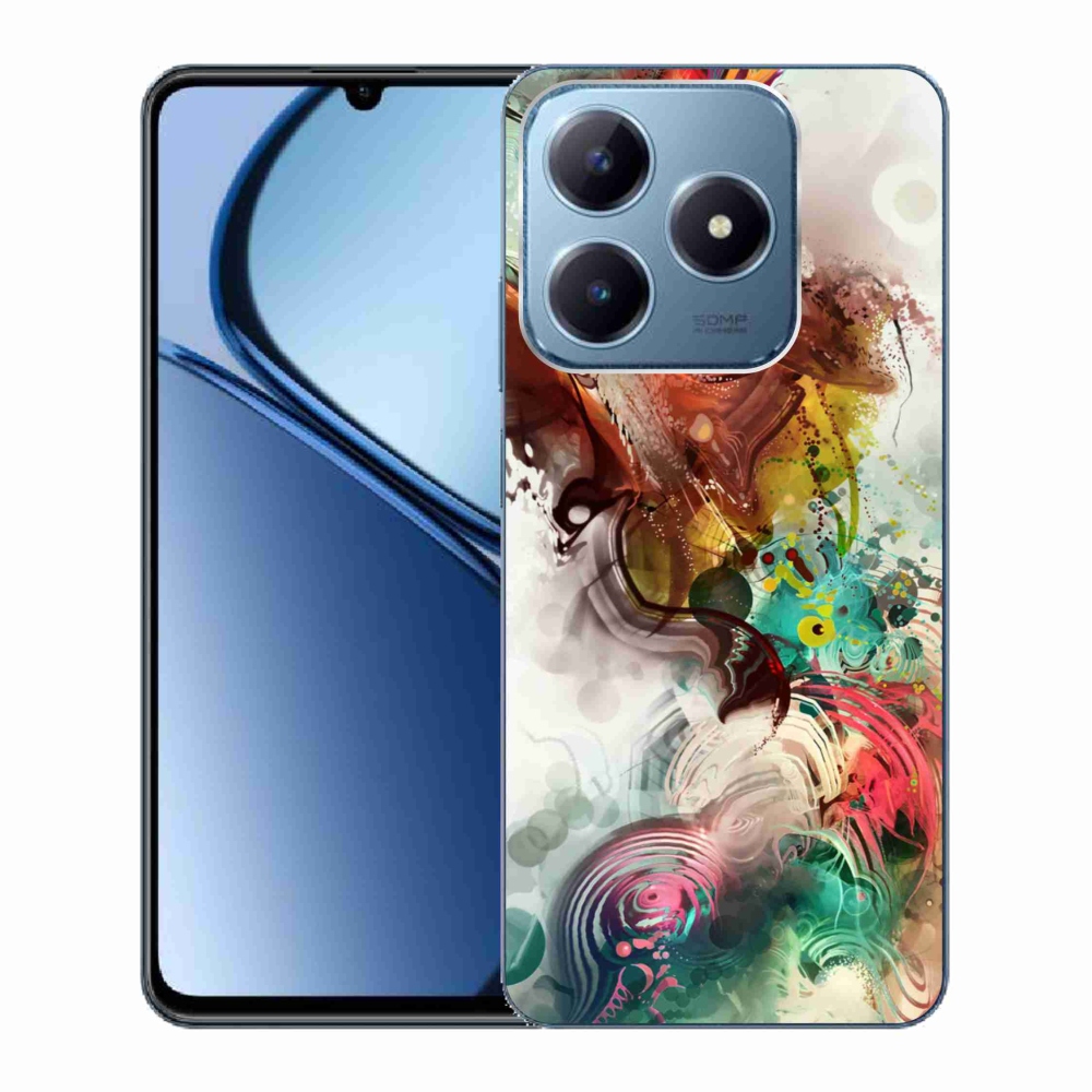 Gelový kryt mmCase na Realme C63 - abstrakt 1
