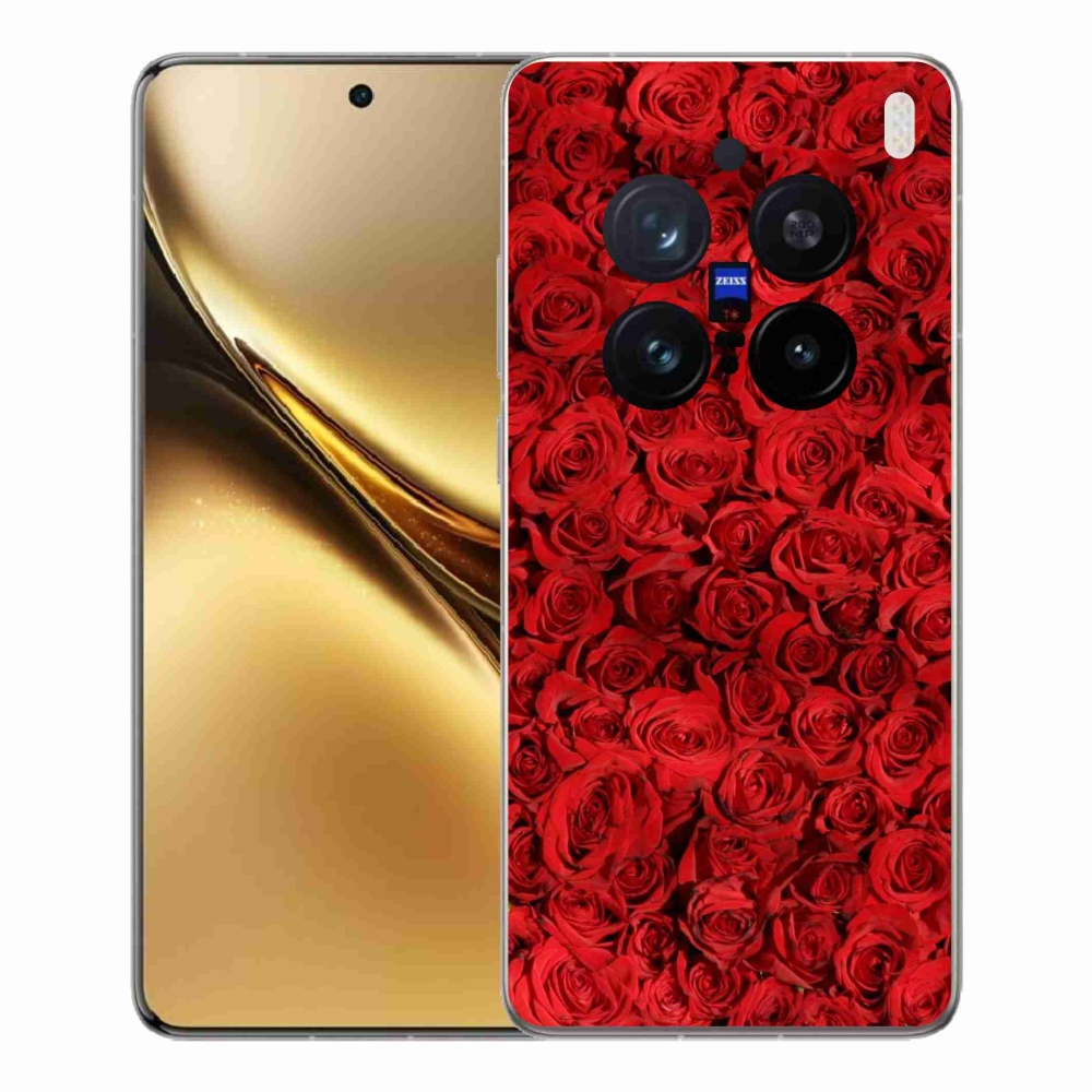 Gelový kryt mmCase na Vivo X200 Pro 5G - růže